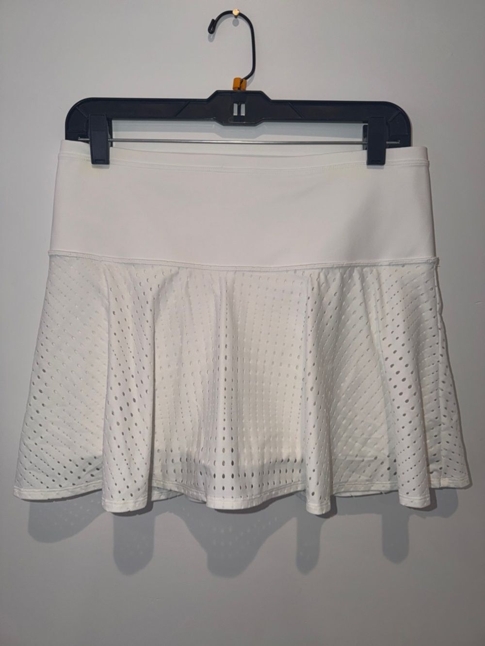 Athleta A-Game Skort White Skirt Shorts Women’s Size Medium